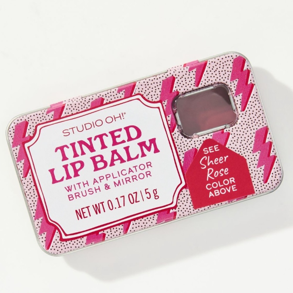 Anthro Studio oh! Pink Glossy Lip Balm